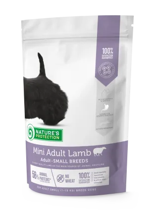 Сухий корм для дорослих собак малих порід з ягнятиною Mini Adult Lamb Small Breeds 500г