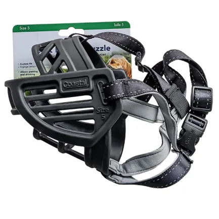 Coastal Soft Basket Muzzle КОСТАЛ СОФТ БАСКЕТ МАЗЛ силіконовий намордник для собак розмір 5