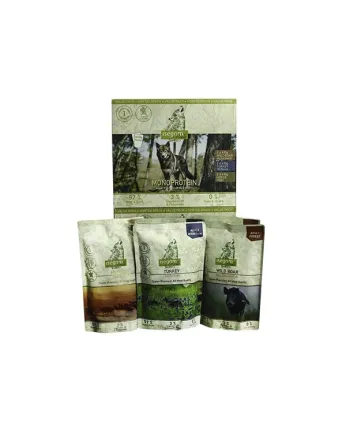ISEGRIM Pouch Roots Multipack I Monoprotein Вологий корм для собак. 6x410 г (БЛОКОМ!!!)