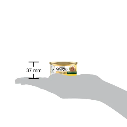 Вологий корм GOURMET Gold "Соковита насолода" для дорослих котів з куркою 85 г — Фото 3