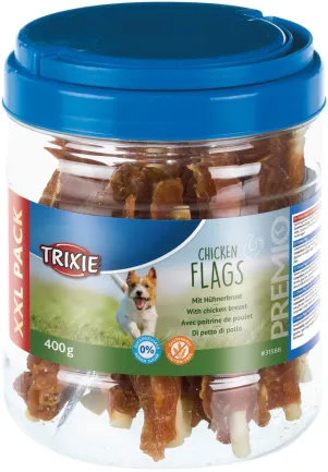 Ласощі Trixie Premio Chicken Flags для собак, курка, 400 г