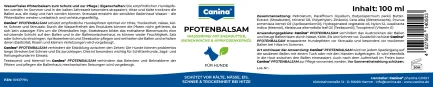 Гігієнічний засіб Canina Winter Pfotenbalsam для лап собак і котів у зимовий період бальзам 100 мл — Фото 1