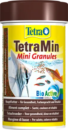 Корм Tetra Min Mini Granules для акваріумних рибок, 45 г (гранули)