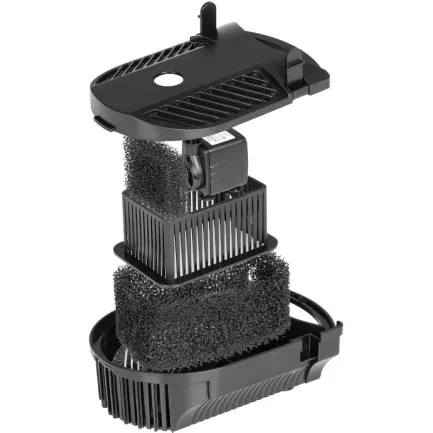 Фонтан-фільтр для ставка Kruger Meier FountainPure 2000 — 3 в 1: насос, фільтр, фонтан (1500 л/год) — Фото 3