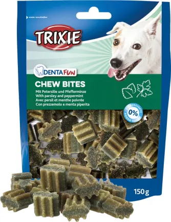 Ласощі Trixie Denta Fun Chew Bites для собак, петрушка та м'ята, 150 г — Фото 2