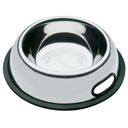 Ferplast NOVA KC 76 Миска металева з захистом проти ковзання 1л