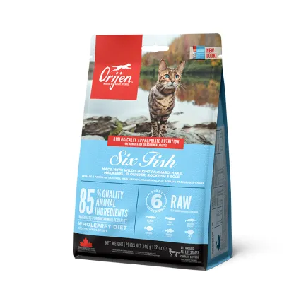 ORIJEN 6 FISH CAT&amp;KITTEN 340G (x30 new) — Фото 1