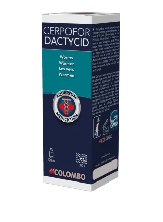 Засіб проти внутрішніх і зовнішніх глистів риб CERPOFOR DACTYCID 100 ML-500 L (A5010755)