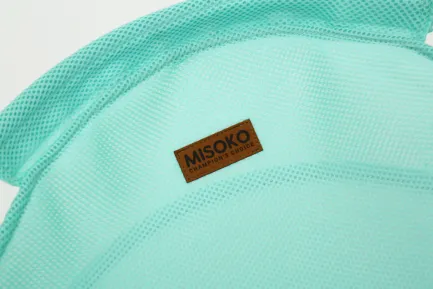 Складаний лежак для домашніх тварин MISOKO Pet bed round, 45x45x22 cm, mint — Фото 1