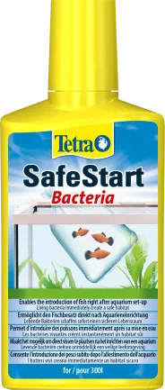 Засіб Tetra SafeStart для негайного запуску риб в новий акваріум, 250 мл на 300 л