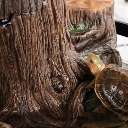 Декоративний фільтр-водоспад Repti-Zoo Turtle Filter Tree (GLB10) у формі кореня для амфібій і тераріумів до 70 літрів — Фото 7