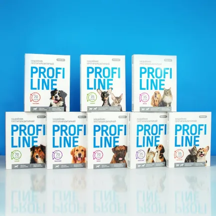 Нашийник Provet Profiline для котів та собак 35 см, зелений (інсектоакарицид) — Фото 6