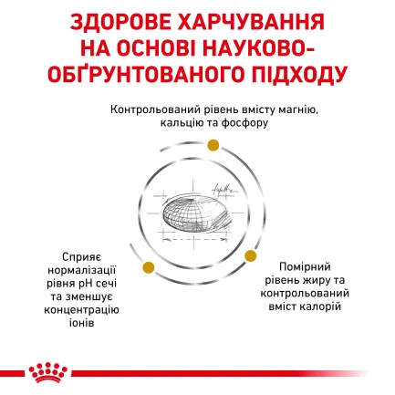 Дієтичний сухий корм Royal Canin URINARY S/O MODERATE CALORIE CAT для котів 0,4 кг — Фото 1