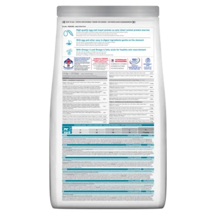 Hill’s Science Plan Adult Hypoallergenic Сухий беззерновий корм для дорослих котів із чутливістю до певних компонентів їжі, з яєчним білком і протеїном комах 7 кг — Фото 1