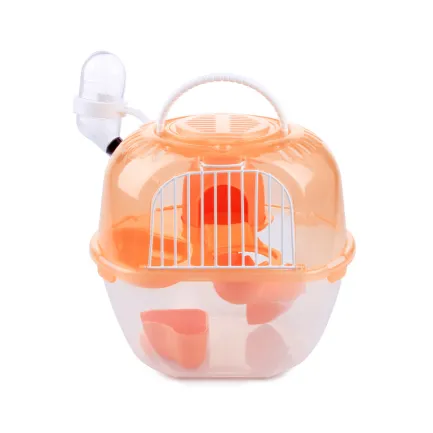 Клітка AnimAll Apple Style для хом'яка, 20.5х18х22.5 см, помаранчева