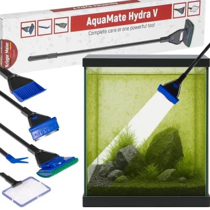 Набір для чищення акваріума Kruger Meier AquaMate Hydra V 5in1 — Фото 1