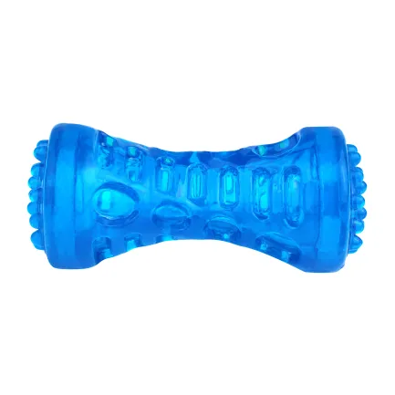 Іграшка для собак Bronzedog CHEW Звукова гантеля 5 х 13 см M — Фото 2