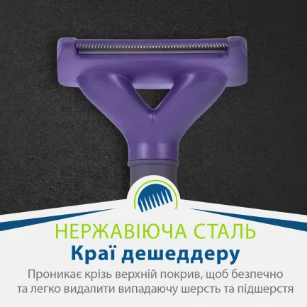Фурмінатор FURminator для котів із короткою шерстю, розмір L — Фото 8