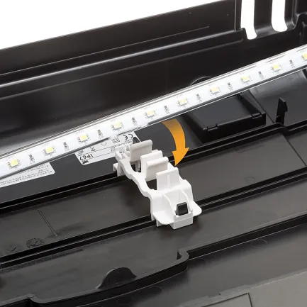 Ferplast CAPRI 50 LED Акваріум скляний з LED-освітленням, чорний — Фото 9