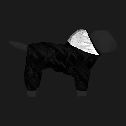 Комбінезон для собак WAUDOG Clothes малюнок "Швидкість Флеша", S40, В 58-61 см, С 33-38 см — Фото 3