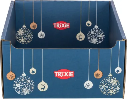 Короб Trixie для ласощів картонний з різдвяним принтом 30,5х15,5х36 см — Фото 1