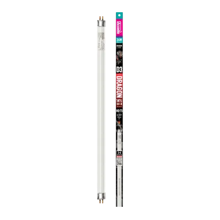 ARCADIA D3+ DRAGON T5 LAMP 14% UVB 56CM 24 WATT (R2100400) ультрафіолетова лампа для рептилій