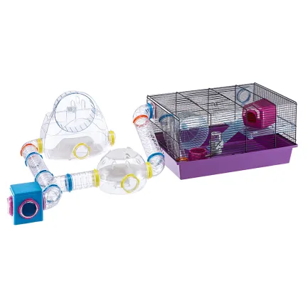 Ferplast CAGE MILOS MEDIUM NERA Клітка для хом'яків та мишей — Фото 1