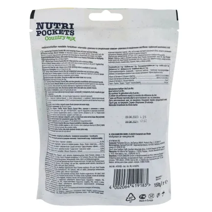 Вітамінні ласощі GimCat Nutri Pockets Кантрі мікс для котів, 150 г — Фото 1