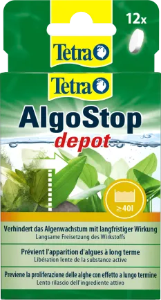 Засіб Tetra Algostop проти водоростей в акваріумі, 12 таблеток на 240 л