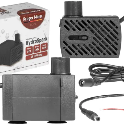 Помпа підйомна Kruger Meier HydroSpark 450 — міні насос 12V, 300 л/год — Фото 4