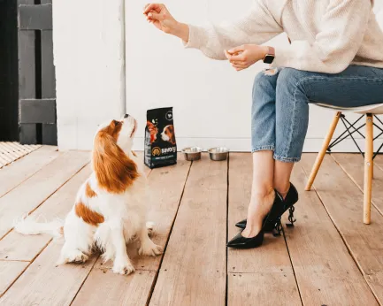 Сухий корм Savory Puppy для цуценят усіх порід, зі свіжою індичкою і куркою, 1 кг — Фото 4