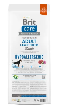 Сухий корм Brit Care Dog Hypoallergenic Adult Large Breed для собак великих порід, гіпоалергенний з ягням, 12 кг — Фото 3