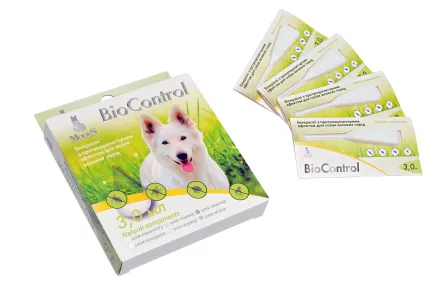 Біо контроль (BioControl) біокраплі з протипаразитарним ефектом для собак великих порід 3 мл, MODES — Фото 1