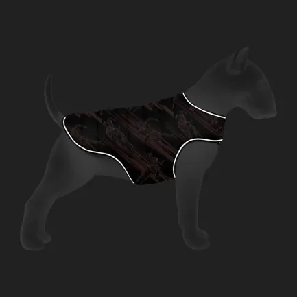Курточка-накидка для собак WAUDOG Clothes, малюнок "Швидкість Флеша", S, А 32 см, B 41-51 см, С 25-35 см — Фото 3