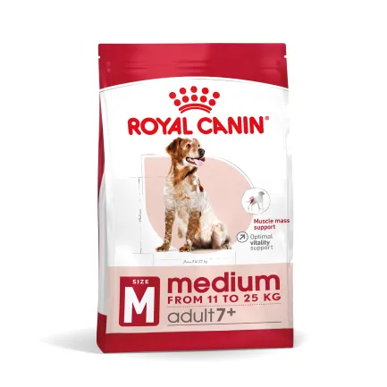 Сухий корм Royal Canin MEDIUM ADULT 7+ для собак зрілого віку середніх порід 4 кг