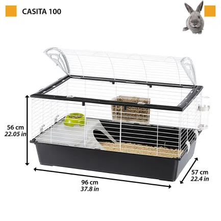 Ferplast CAGE CASITA 100 (x1) Клітка для кролів в інд уп — Фото 1