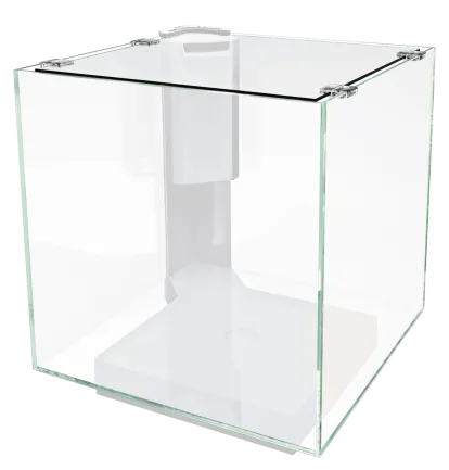 Акваріум скляний з підставкою білий SF QUBIQ 60 WHITE EMPTY TANK + BASE (A4050917)