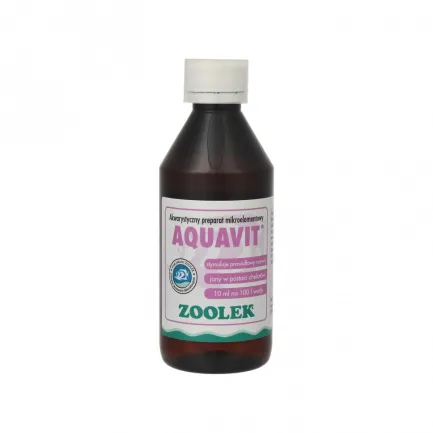 Мікроелементна добавка Zoolek Aquavit 250мл (0118) для акваріума з 13 біоелементами