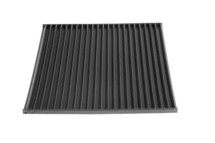 FIBOO Килимок для котячого туалету Litter Mat, чорний, 30x30 см