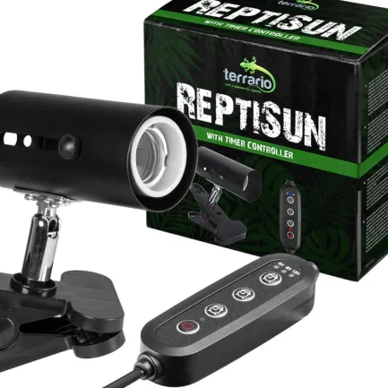 Світильник з затискної ручкою і таймером Terrario ReptiSun Time Control 200W — Фото 6
