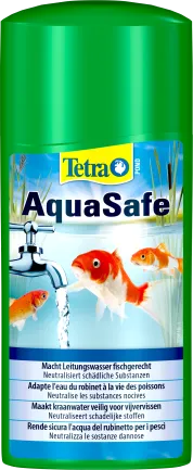 Засіб Tetra Pond AquaSafe для підготовки ставкової води, 500 мл на 10000 л — Фото 2