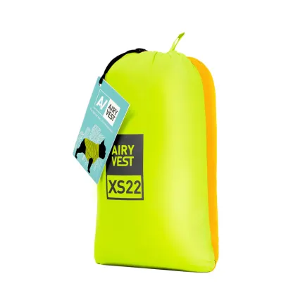 Курточка для собак AiryVest двостороння, розмір XS 22, салатово-жовта — Фото 4