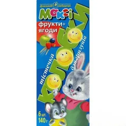 Максі Колобки д/гризунів ФРУКТИ+ЯГОДИ