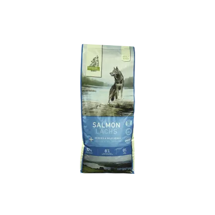 ISEGRIM River ADULT Salmon with Berries 12 кг. Сухий корм для собак Едалт. Лосось з ягодами та дикорослими травами