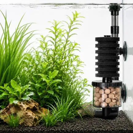 Внутрішній фільтр Kruger Meier AeroTwin BIO S для акваріума 20-60 л, 350 л/год, 3 Вт — Фото 3