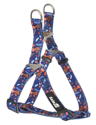 Шлея AnimAll M-4, для собак, нейлон, 2.0×40-65 см