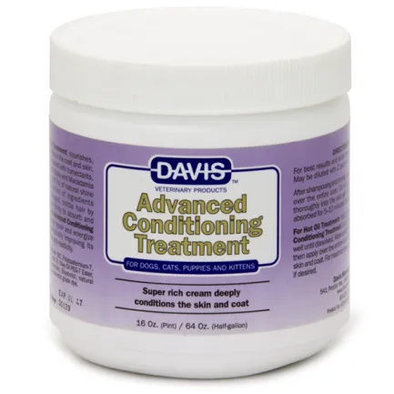Davis Advanced Conditioning Treatment ДЕВІС ГЛИБОКИЙ ДОГЛЯД кондиціонер для собак і котів, з оліями макадамії, жожоба, оливкової 0,454 л