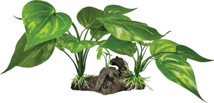 REPTO PLANT ON DECO LIGHT GREEN (R5100440) Штучна рослина для тераріума