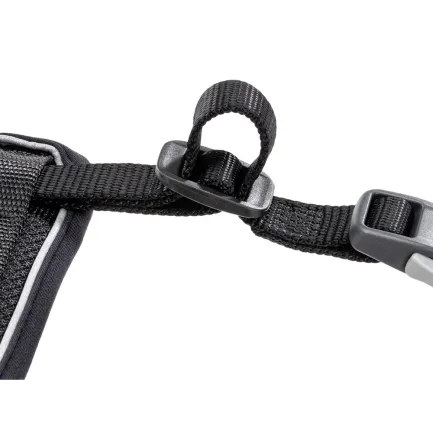 Ferplast GENIUS SMALL BLACK HARNESS нейлонова шлея для тварин чорна — Фото 4