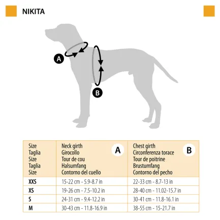 Ferplast NIKITA P M HARNESS BLACK Шлея, нейлон, чорна — Фото 2